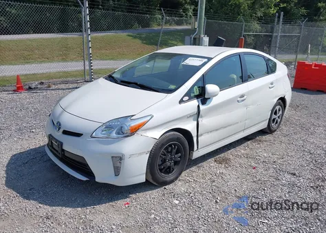 2013 Toyota Prius из США, поврежденный, VIN JTDKN3DU8D5642659